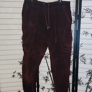 Plum Mens INC velour joggers xxl